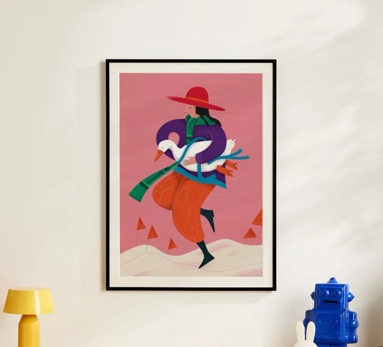 Passeggiata colorata carta hahnemühle da Artie Shifa