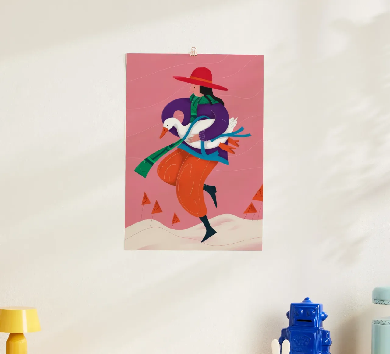 Passeggiata colorata carta hahnemühle da Artie Shifa