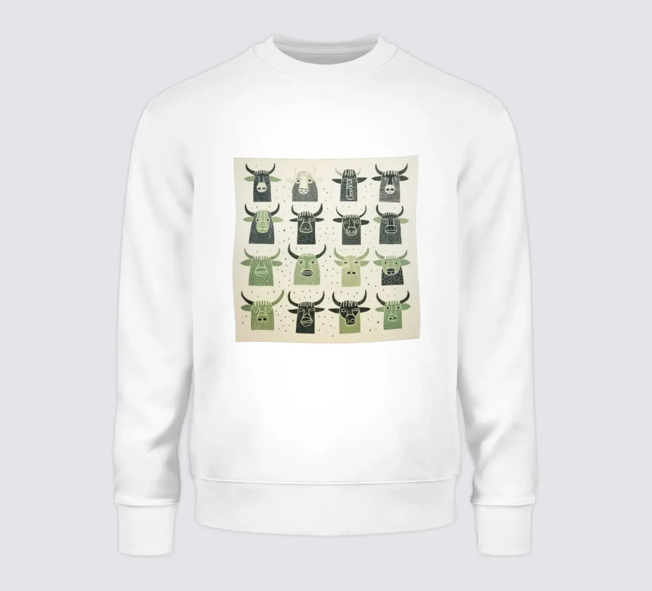 Yak verdi 1 felpa da Minimal Animal Art