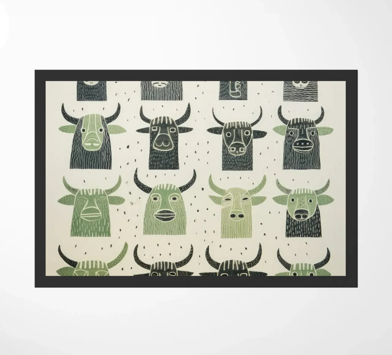 Yak verdi 1 zerbino da Minimal Animal Art