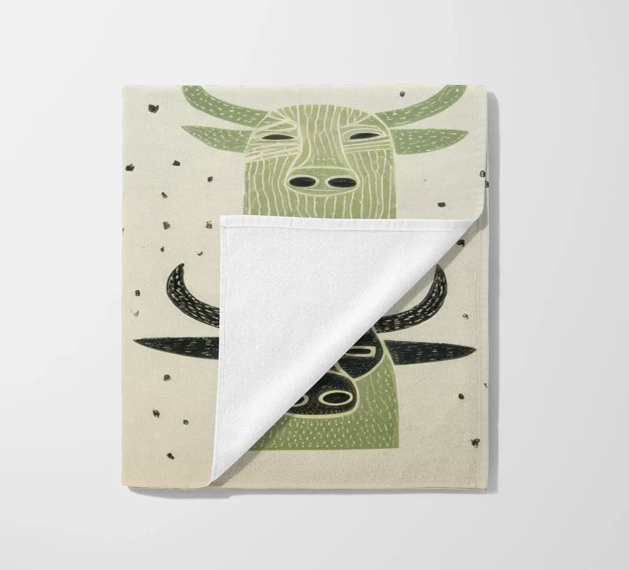 Yak verdi 1 telo mare da Minimal Animal Art