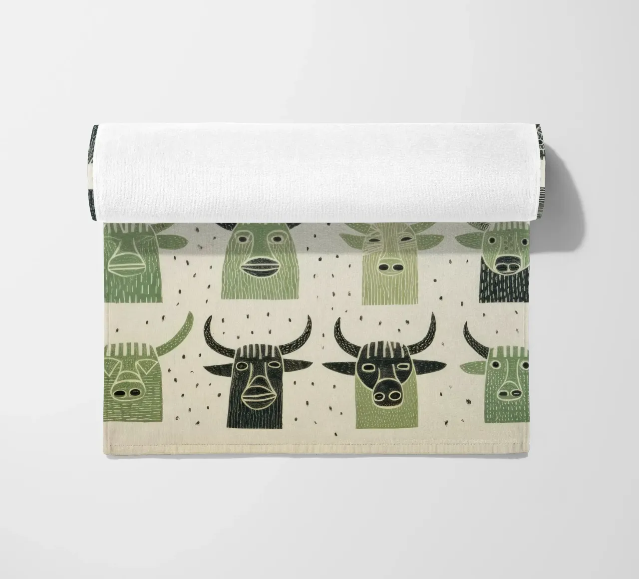 Yak verdi 1 telo mare da Minimal Animal Art