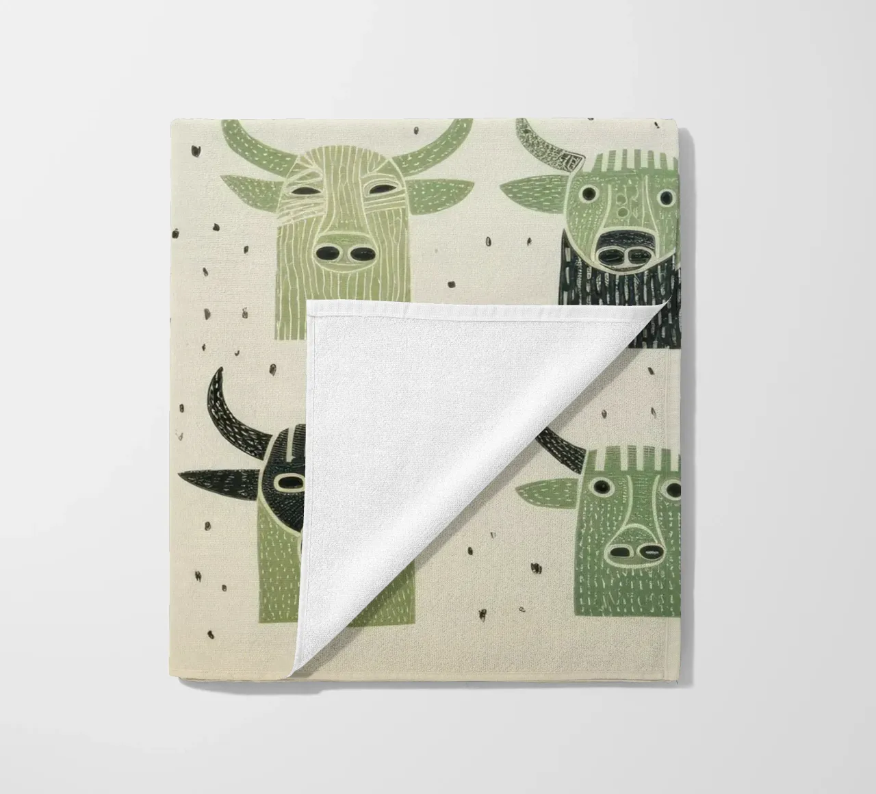 Yak verdi 1 telo mare da Minimal Animal Art