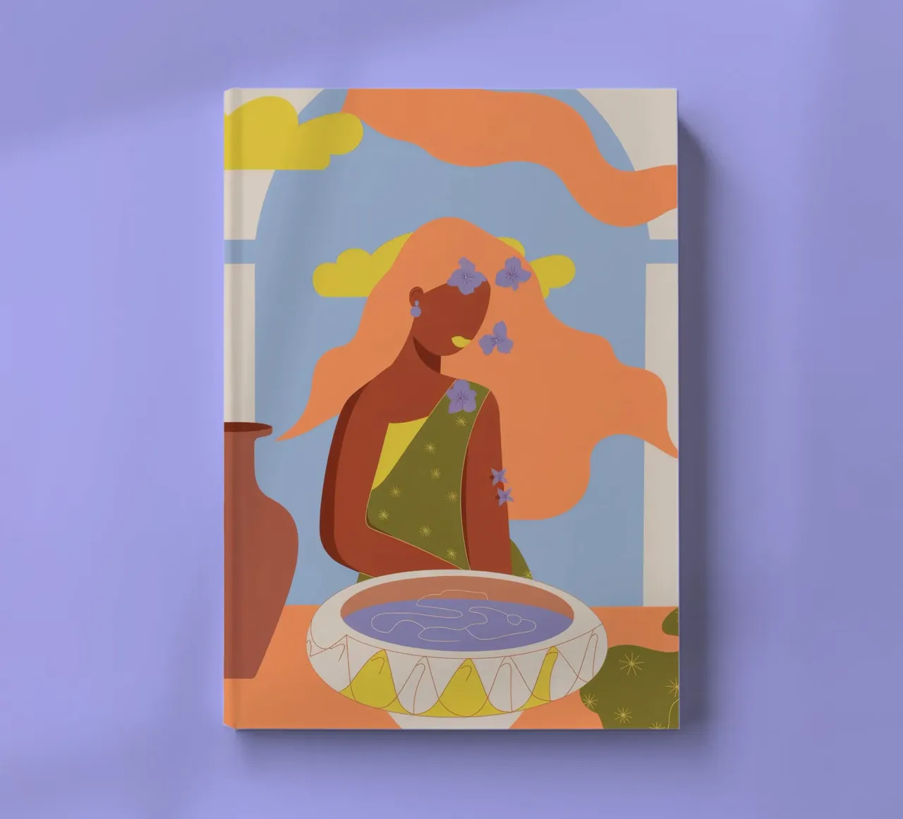 Contemplative Magical Moment notebook by Artie Shifa