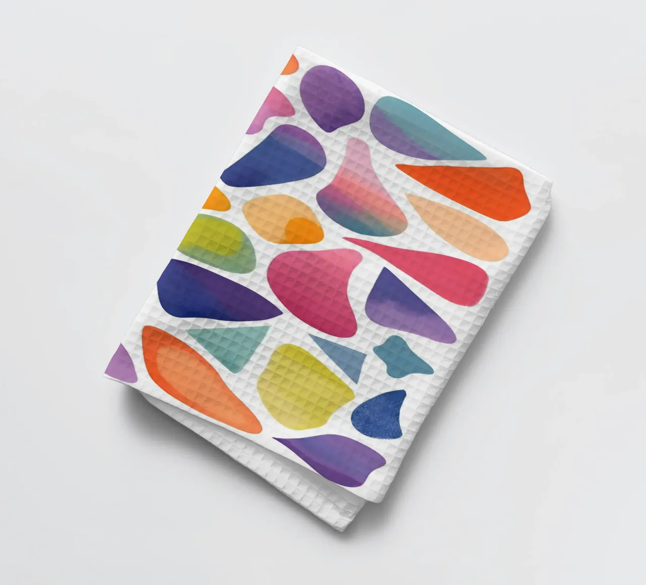 Bunte Kleckse tea towel by designsbysophia