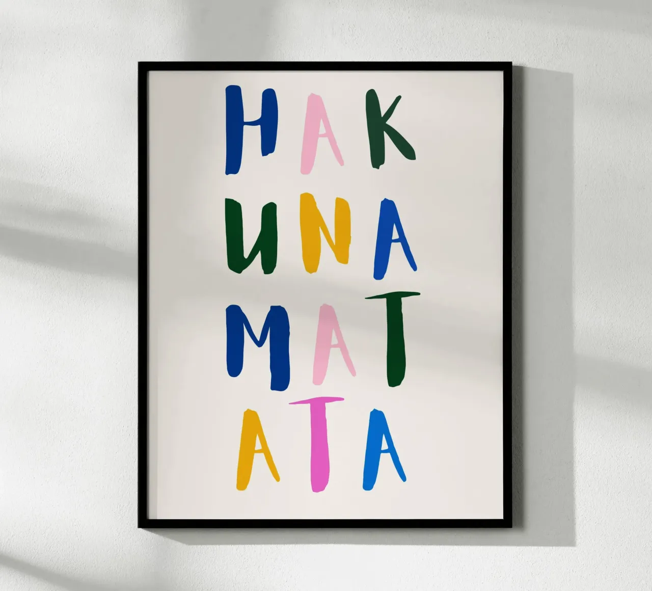 Hakuna Matata poster da designsbysophia