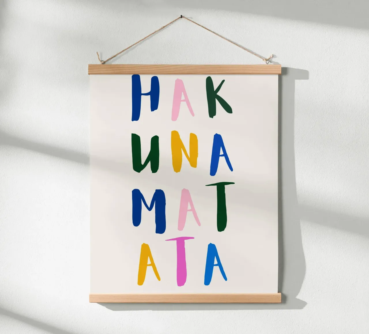 Hakuna Matata poster da designsbysophia