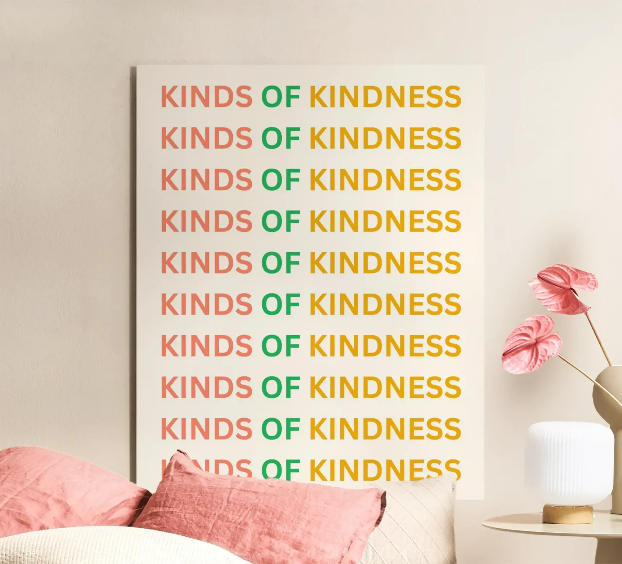 Kinds of Kindness alluminio dibond da designsbysophia