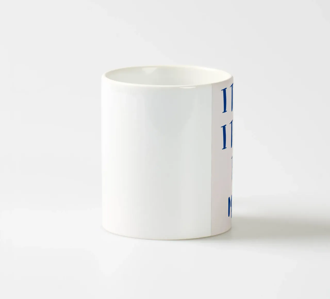 I think I think too much Keramik Tasse von designsbysophia