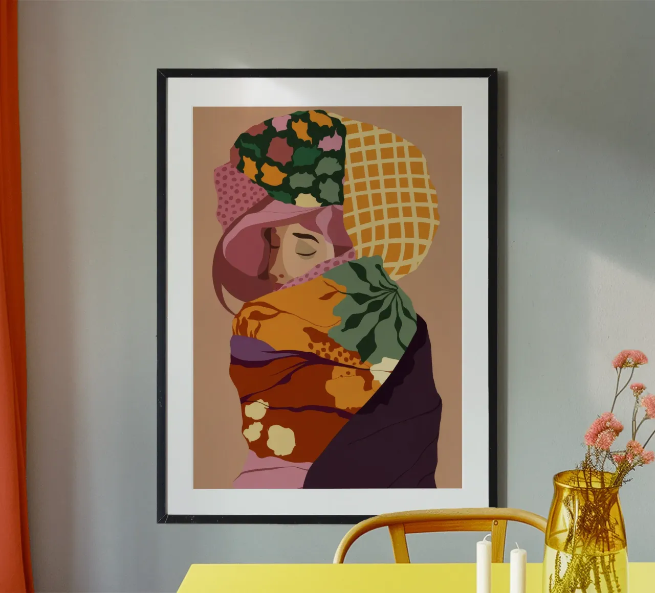 Kulturelle Umarmung Poster von Artie Shifa