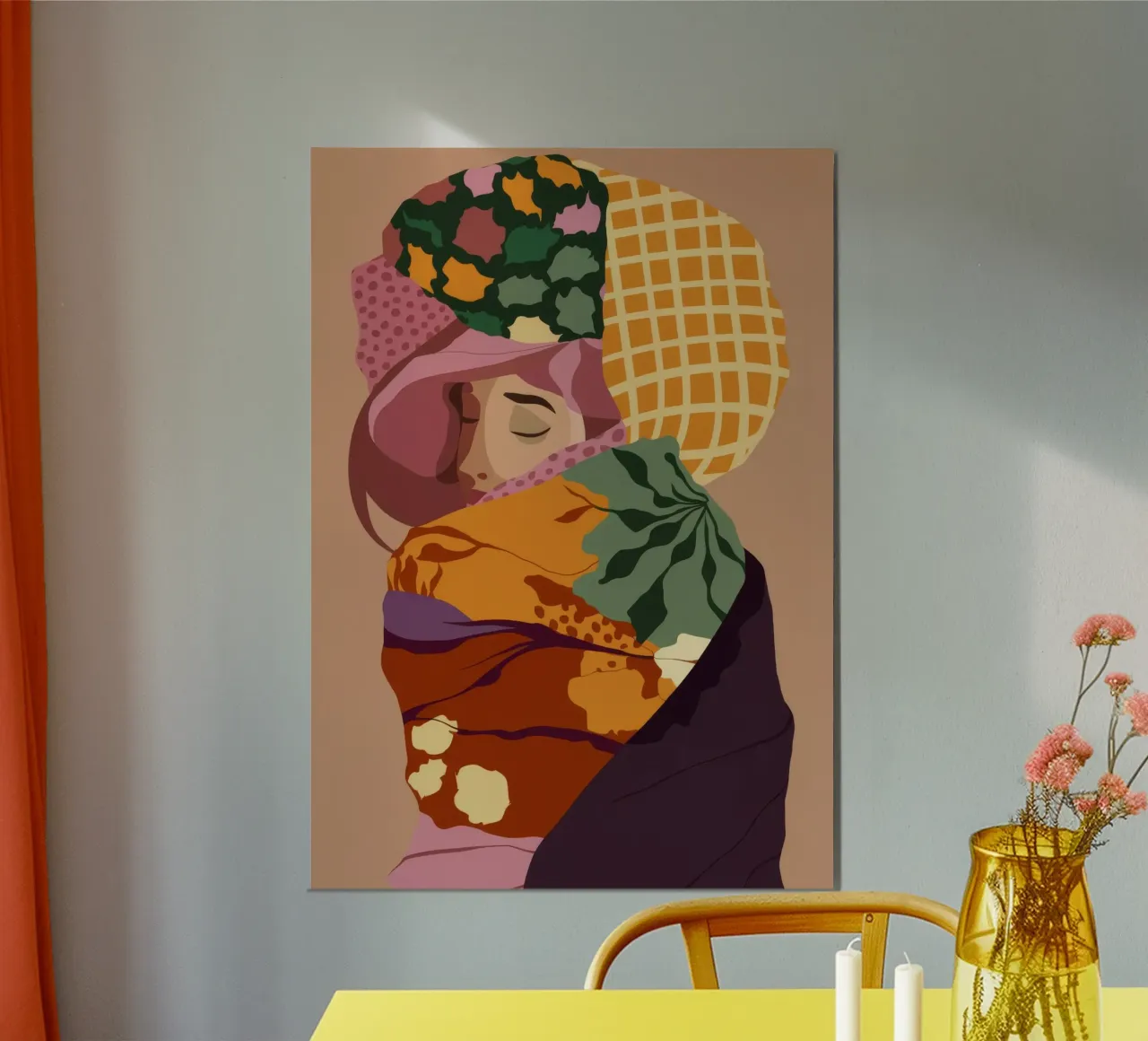 Kulturelle Umarmung Poster von Artie Shifa