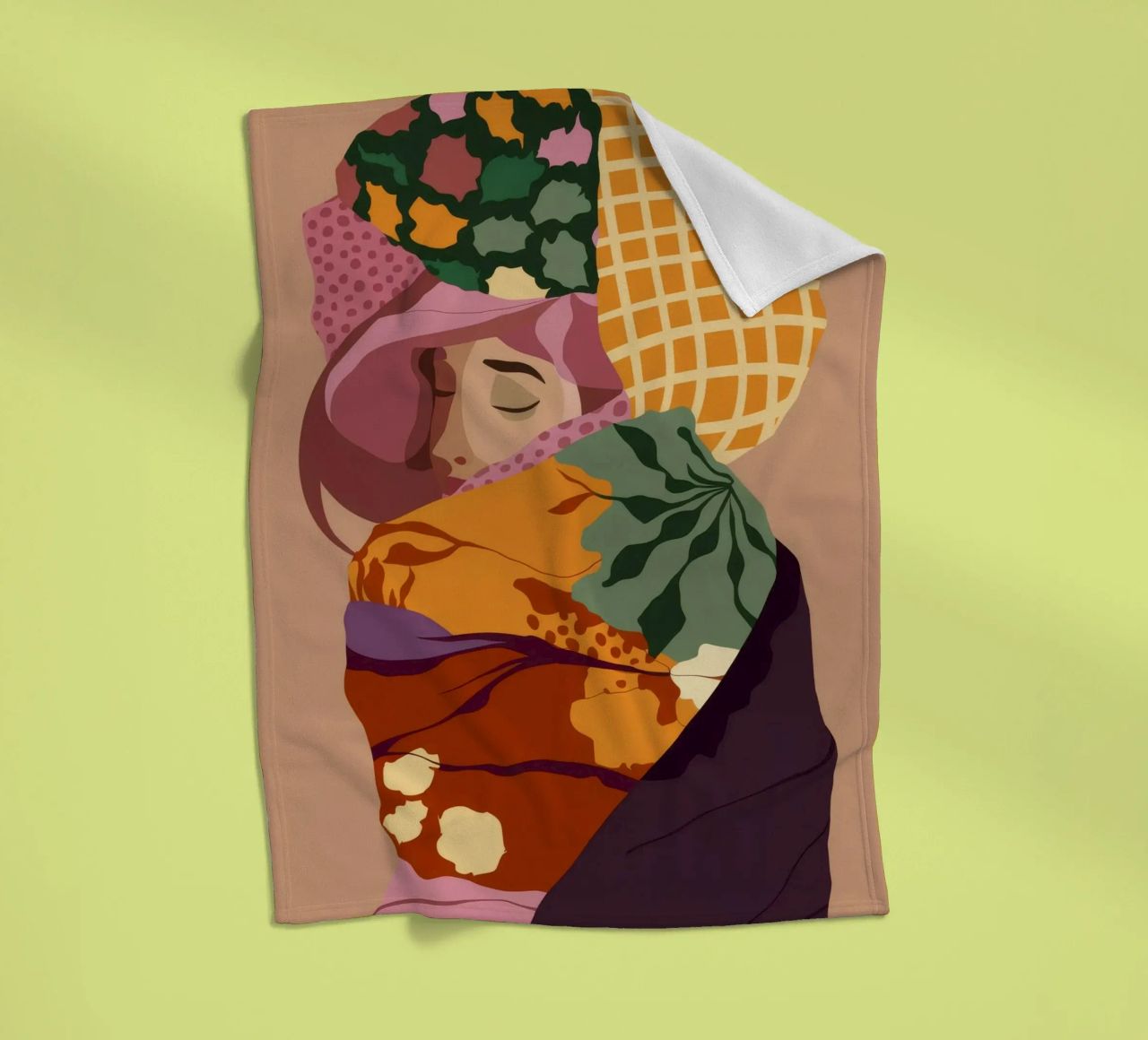 Culturele omarming fleecedeken van Artie Shifa