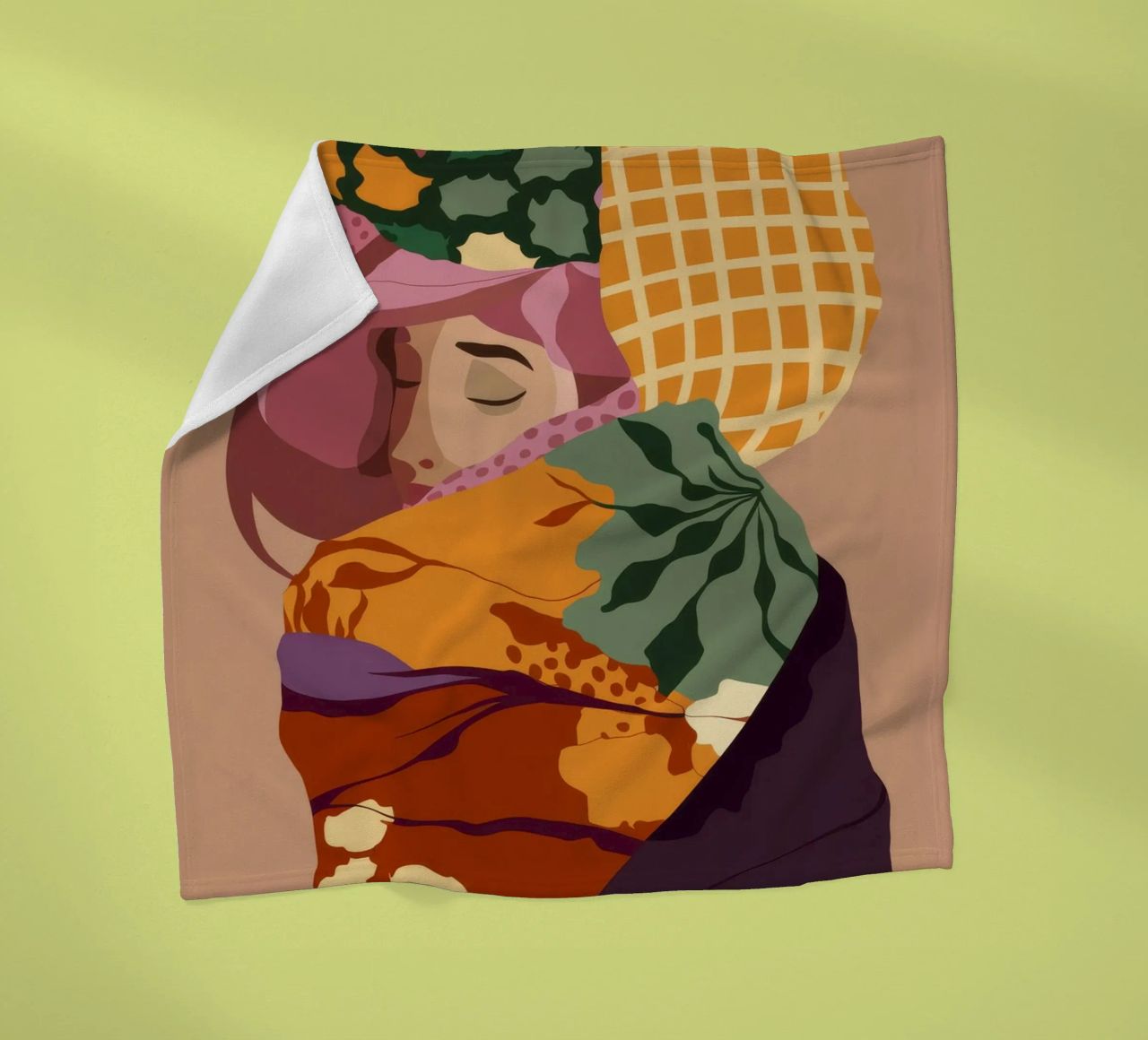 Culturele omarming fleecedeken van Artie Shifa