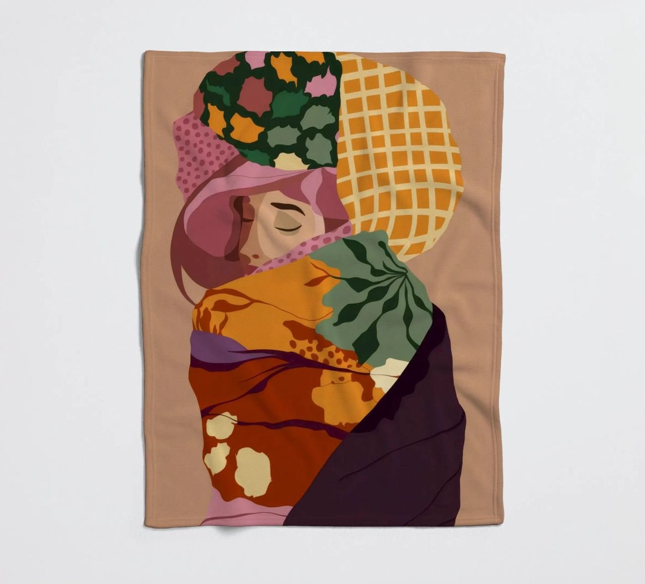 Culturele omarming fleecedeken van Artie Shifa