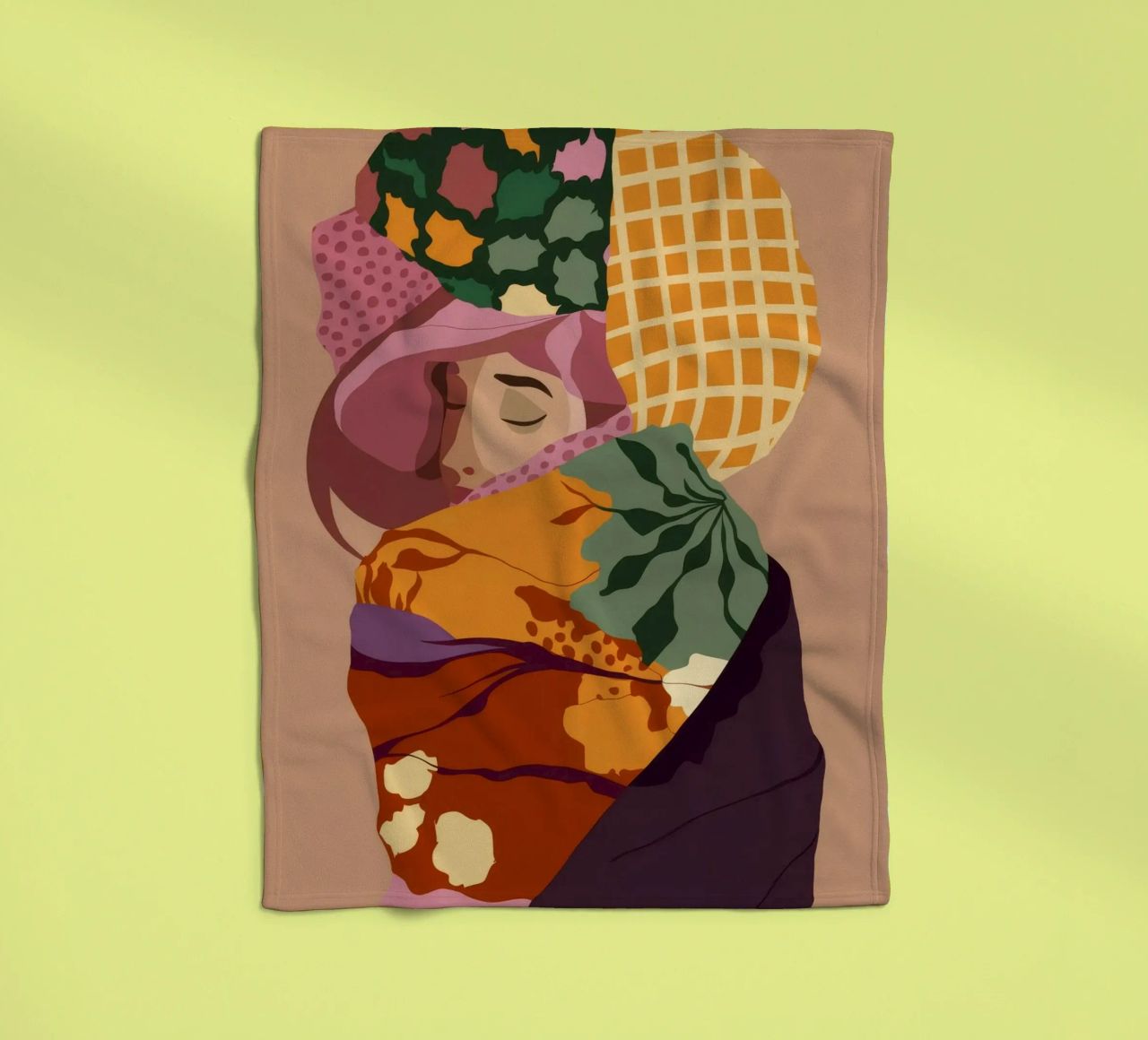 Culturele omarming fleecedeken van Artie Shifa