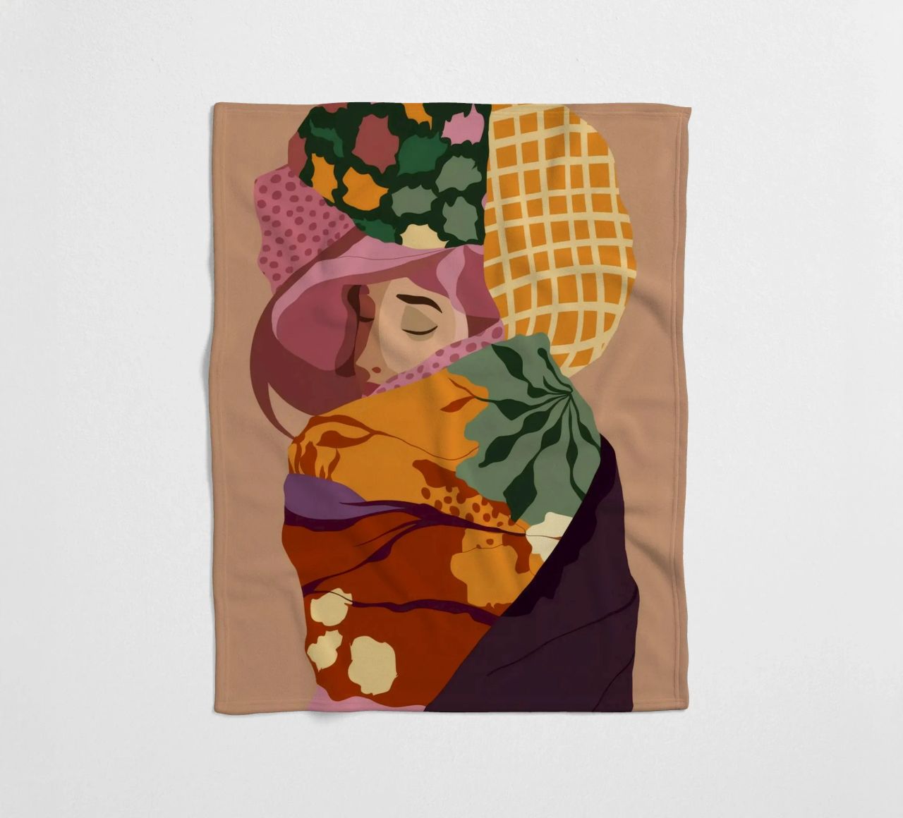 Culturele omarming fleecedeken van Artie Shifa
