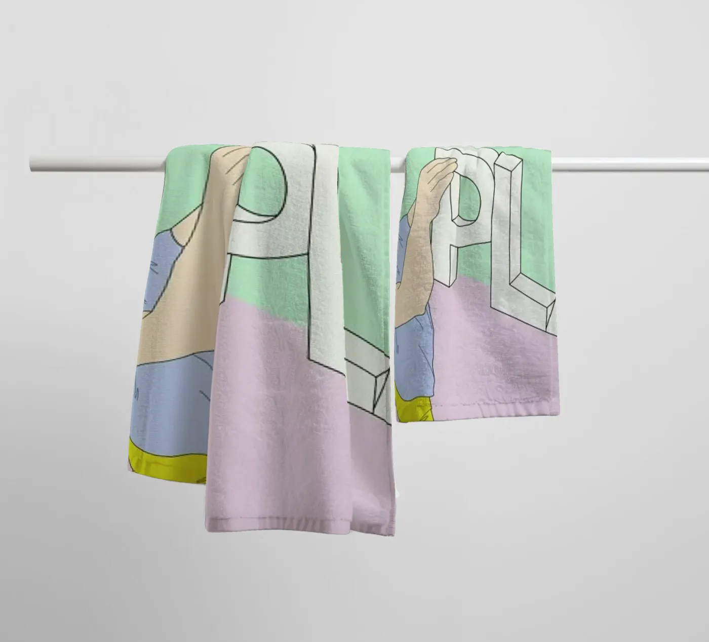 No Plan badhanddoek van Ruei