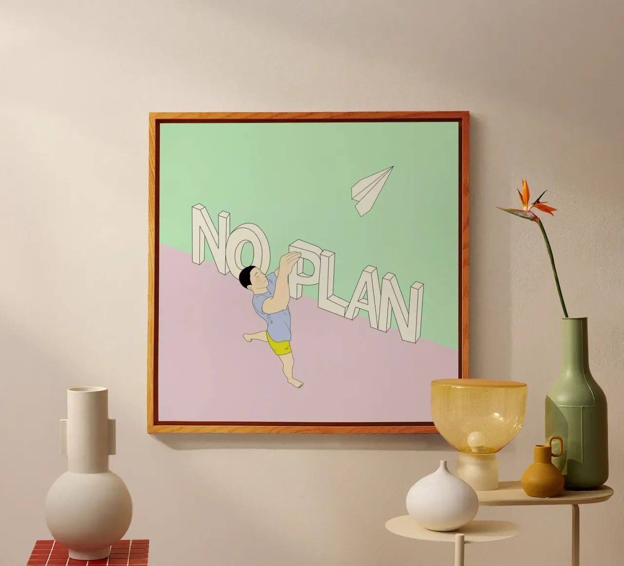 No Plan plexiglass da Ruei