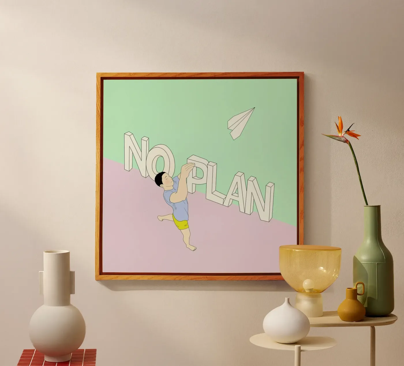 No Plan plexiglass da Ruei