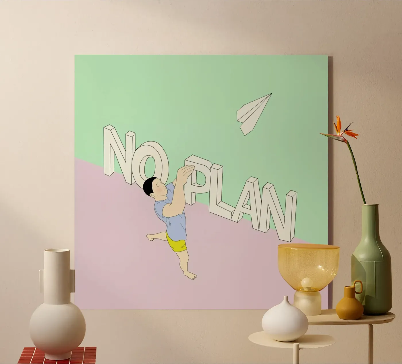 No Plan plexiglass da Ruei