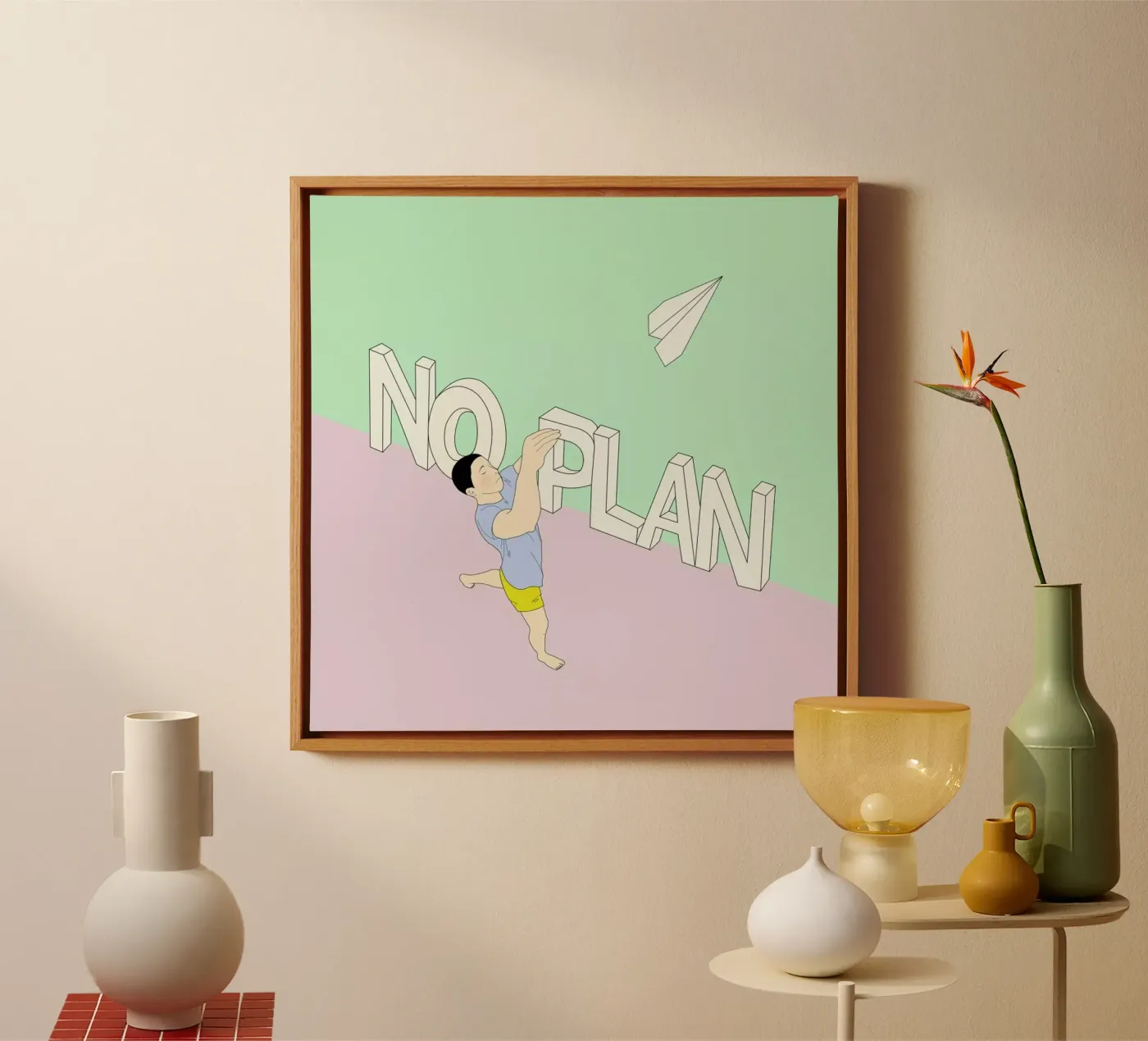 No Plan tela da Ruei