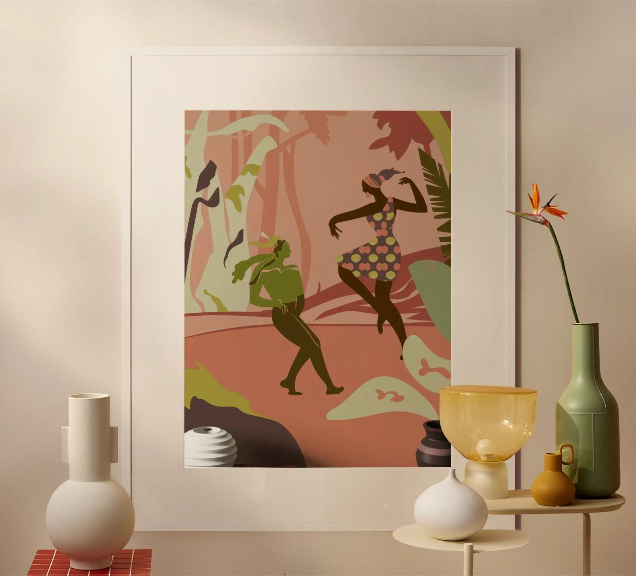 Dancing Shadows poster by Artie Shifa