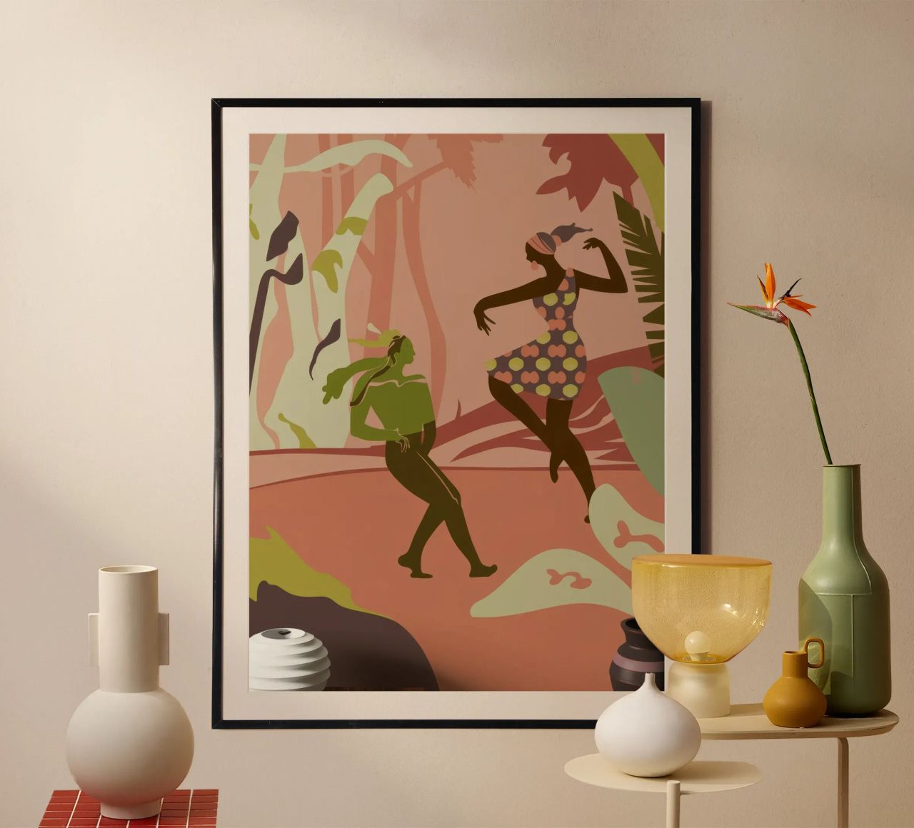Dancing Shadows poster by Artie Shifa