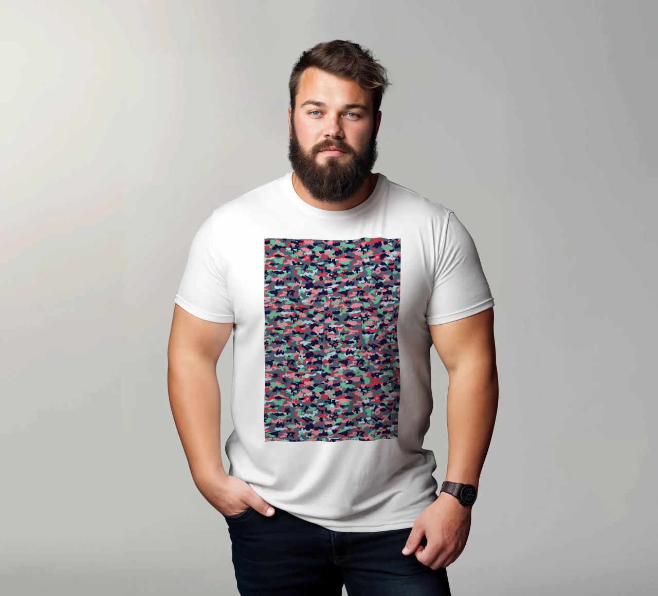 UN/HIDE - Camo Rmady t-shirt da Arthelps gGmbH