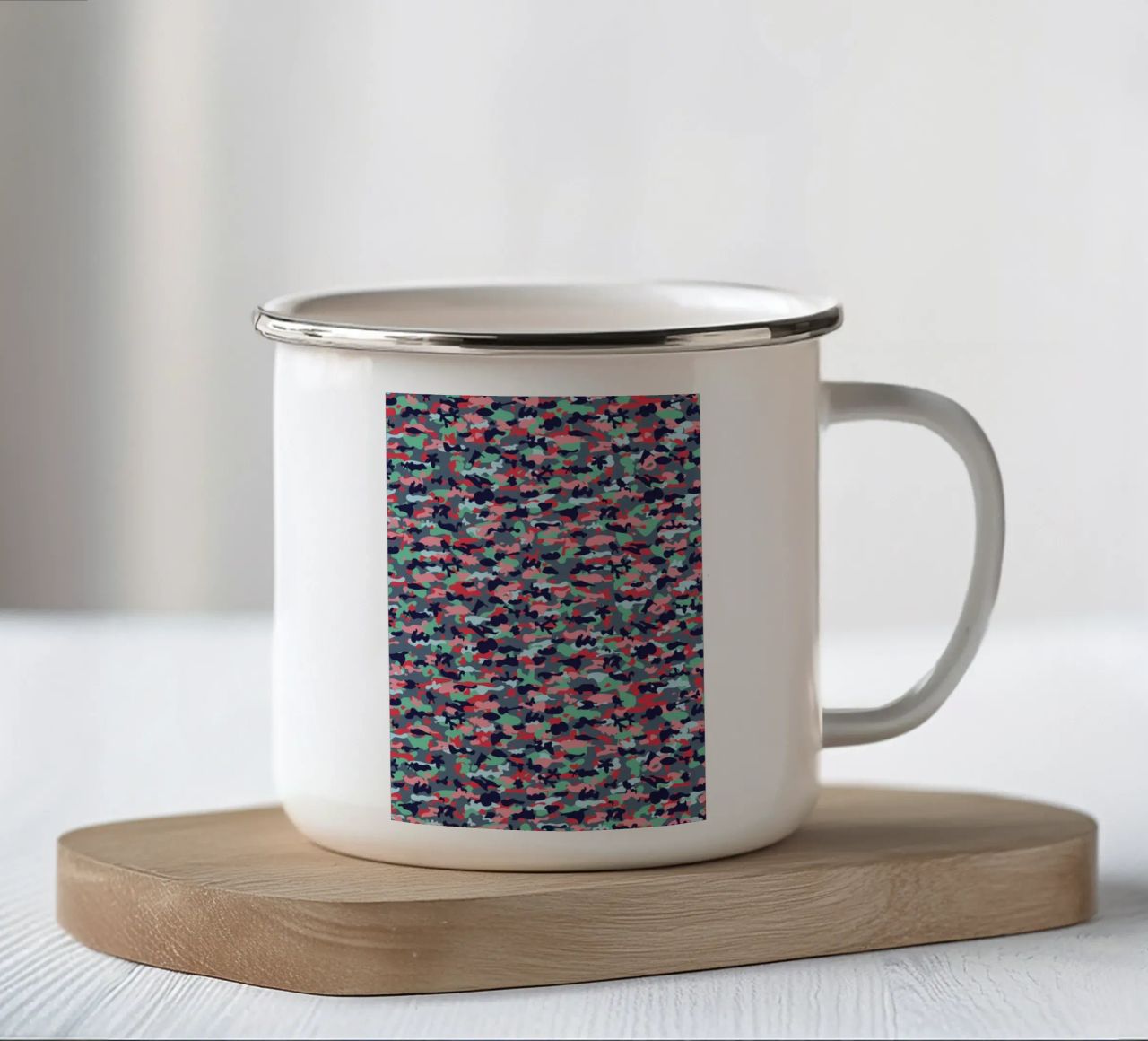 UN/HIDE - Camo Rmady tazza in smalto da Arthelps gGmbH
