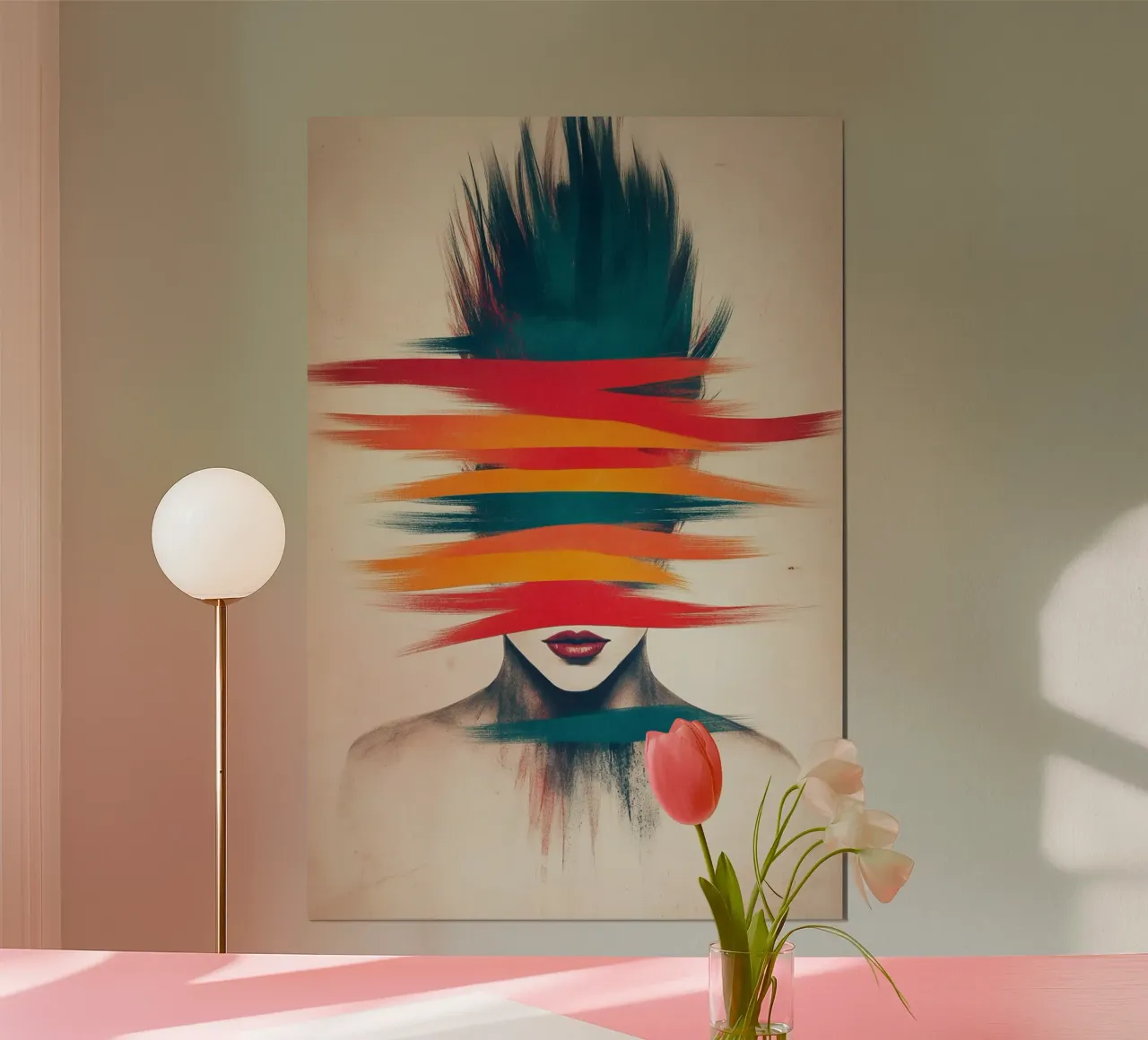 Verscheurde waarneming poster van melipo-art