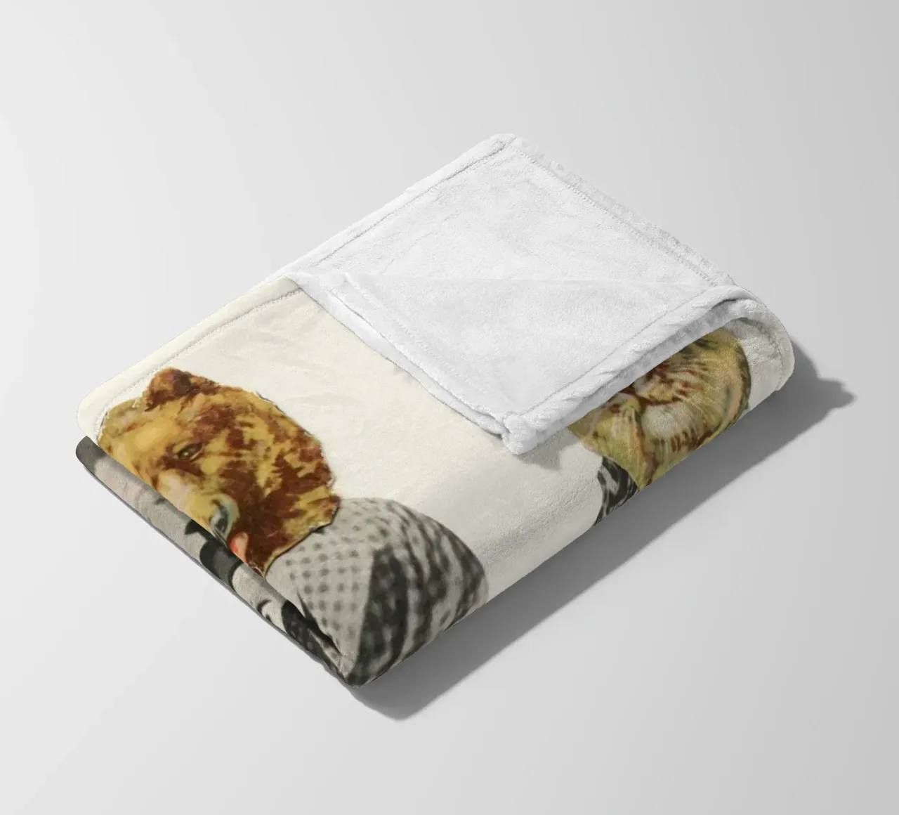 Tea Party coperta in pile da Cassia Beck Collage