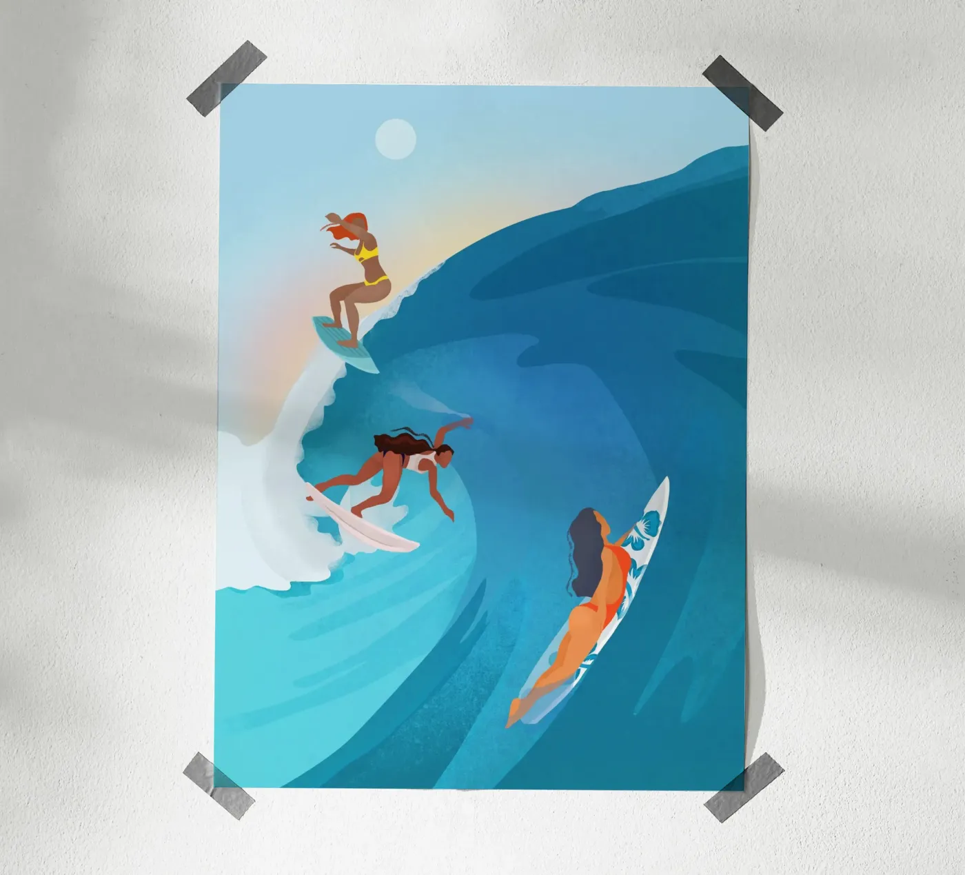 Surfisti poster da PetrArts