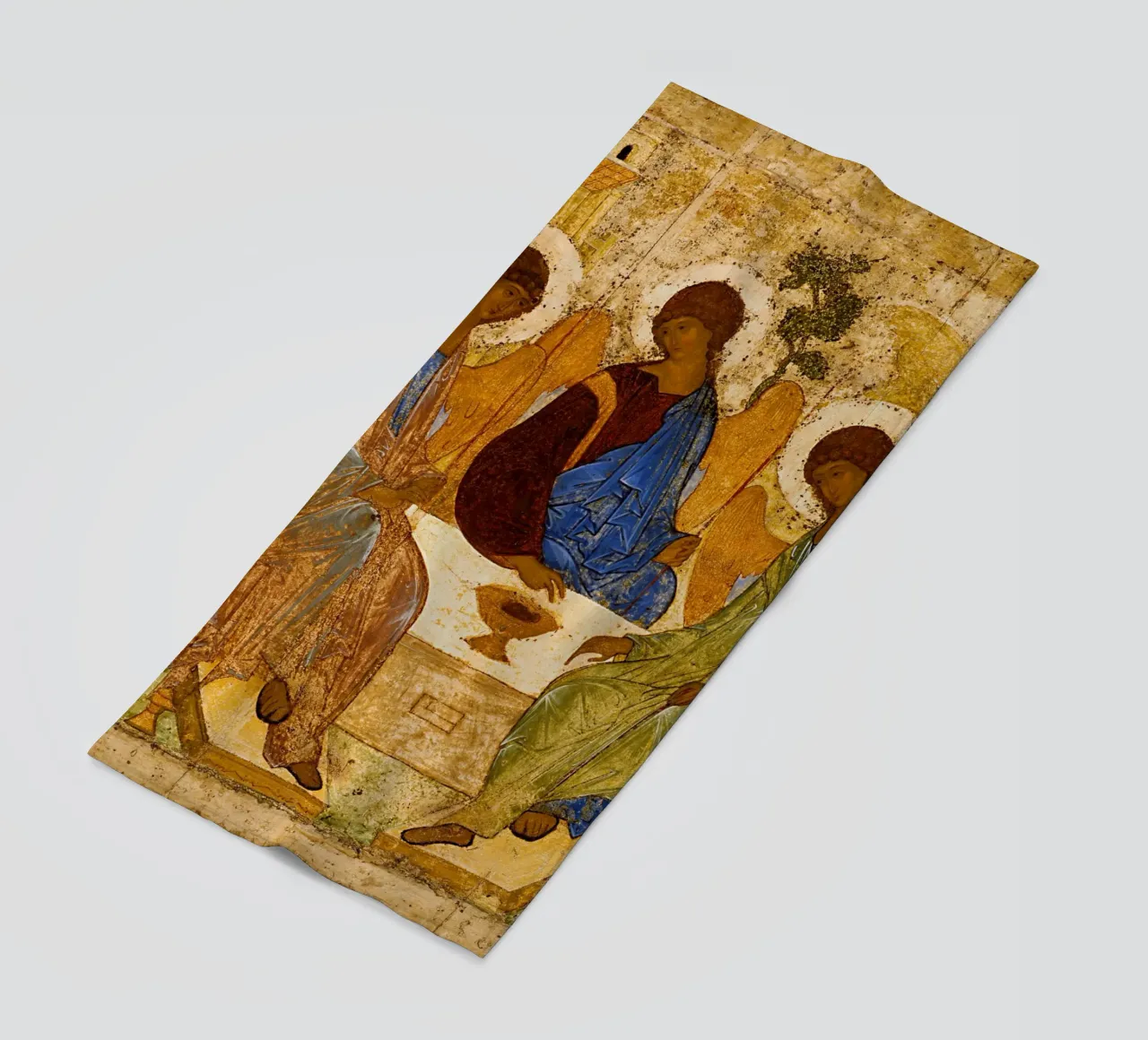 Andrei Rublev - La Santissima Trinità telo mare da Timeless Artworks