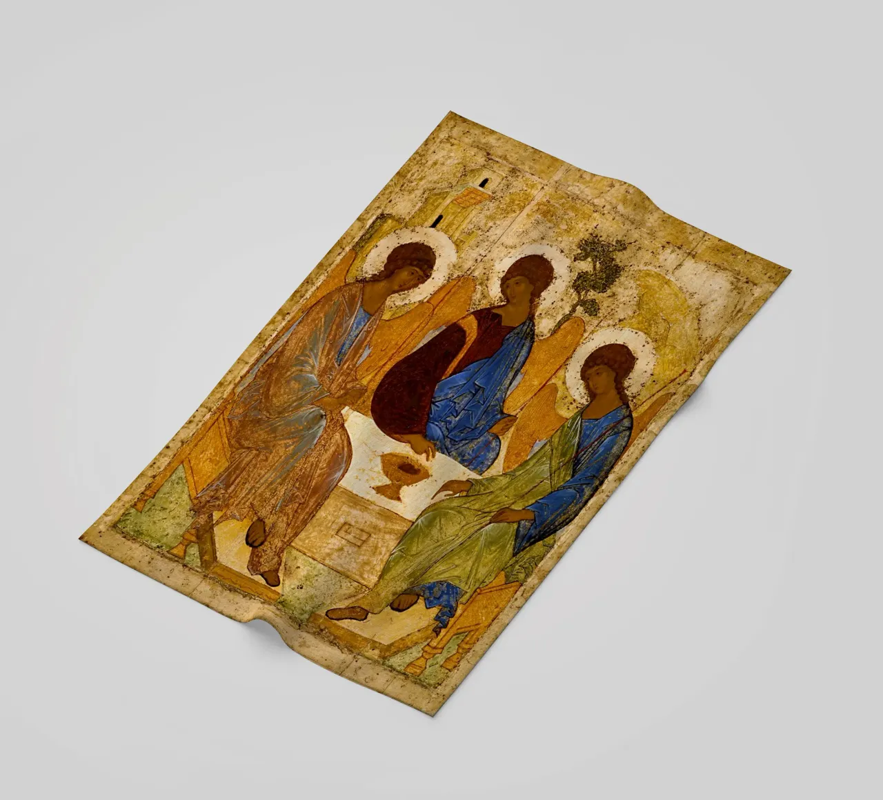 Andrei Rublev - La Santissima Trinità telo mare da Timeless Artworks