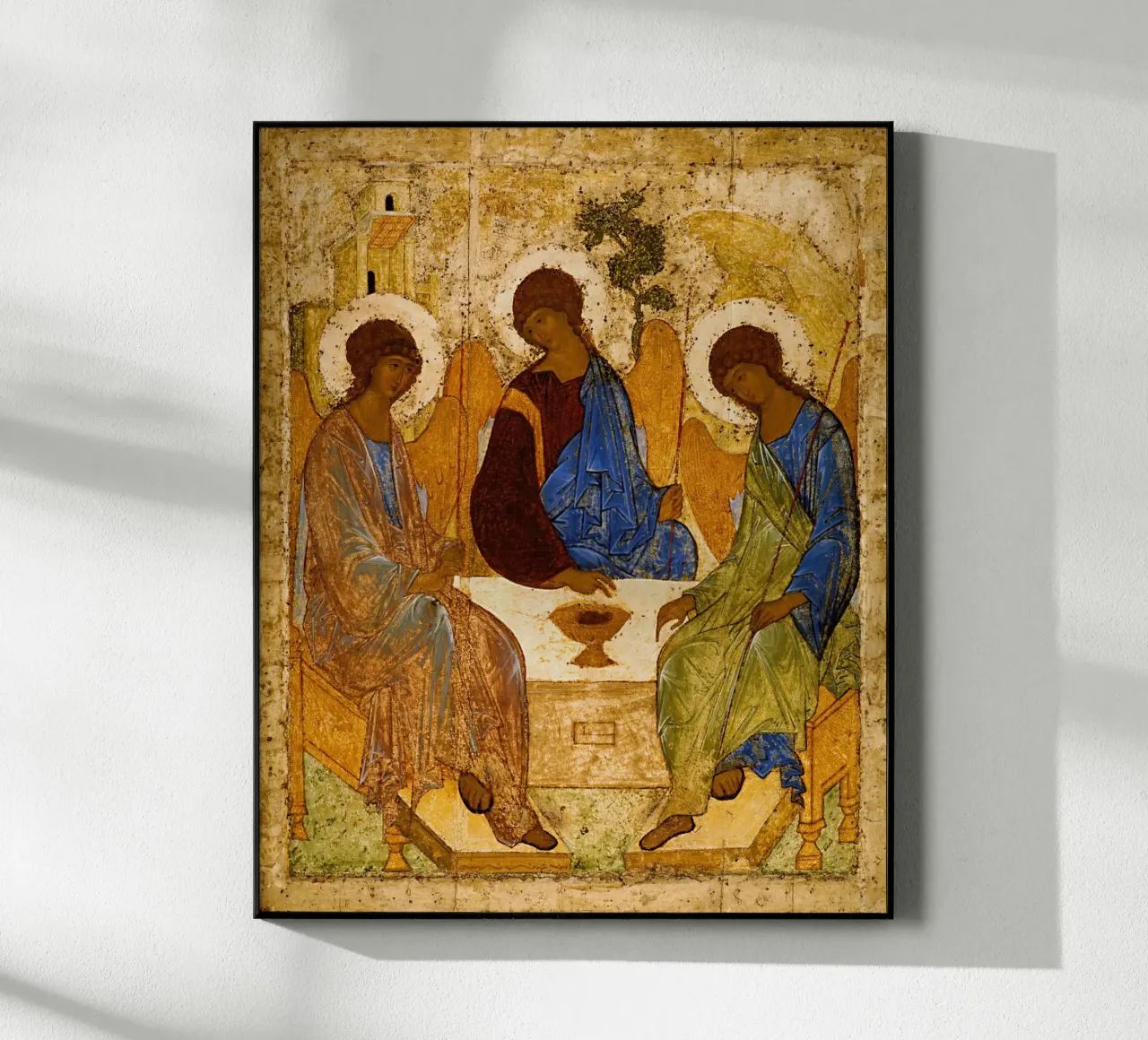 Andrei Rublev - La Santissima Trinità plexiglass da Timeless Artworks