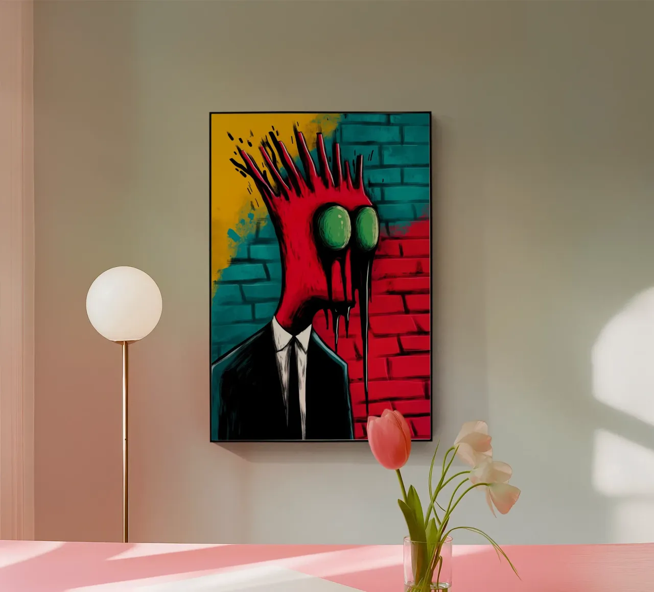 Disintegrazione dell'identità plexiglass da melipo-art