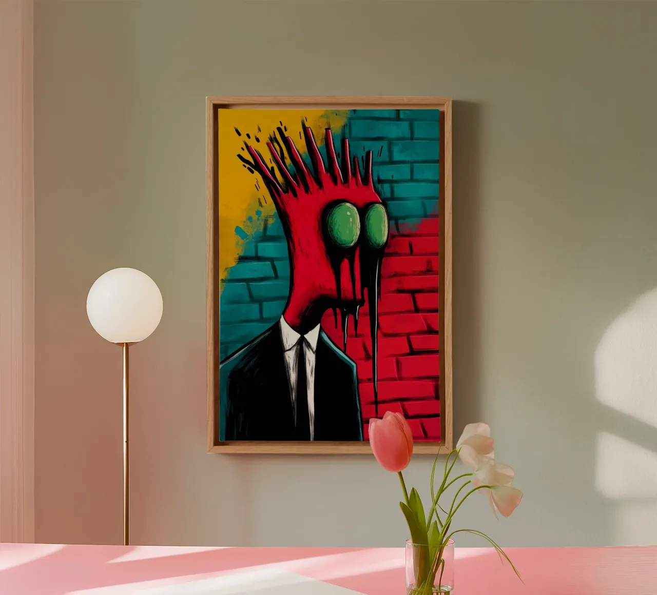 Disintegrating identity canvas by melipo-art