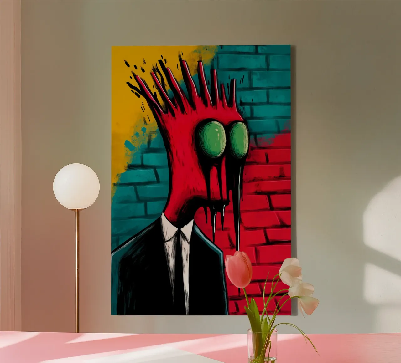 Disintegrating identity canvas by melipo-art