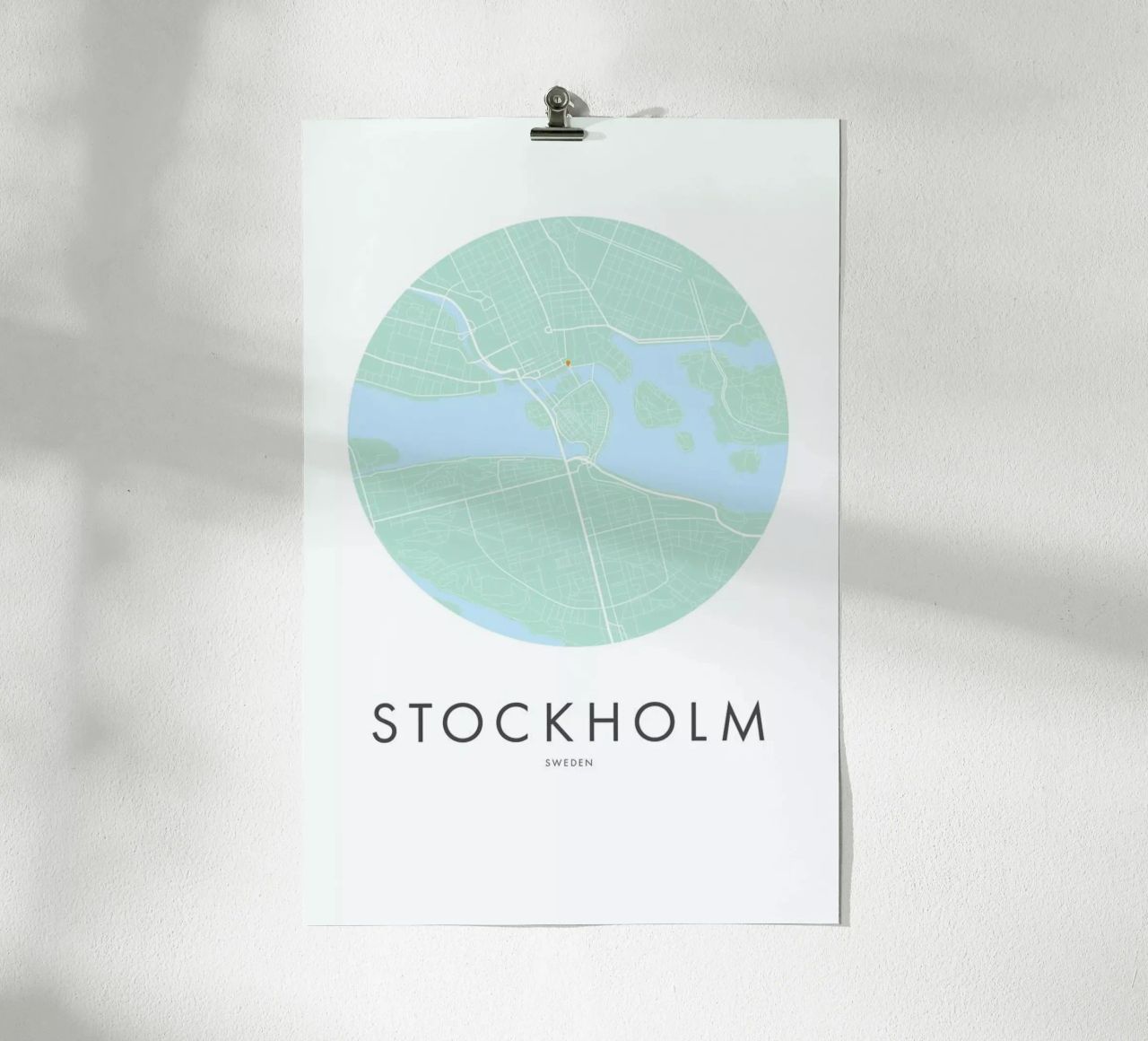 Metropolitan - Stockholm poster de Emerybloom