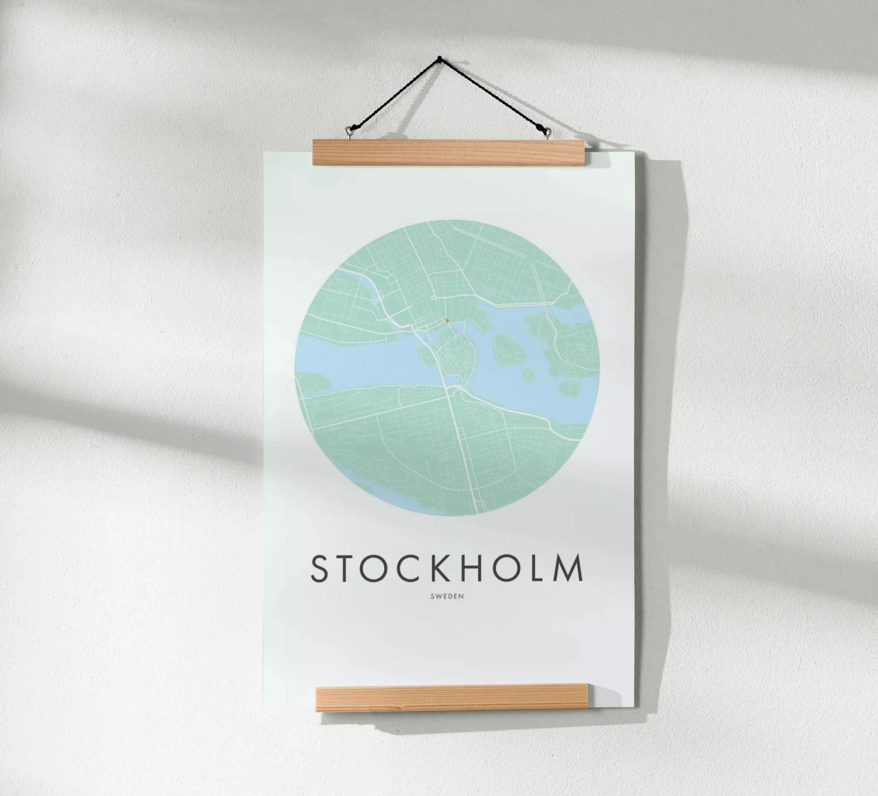 Metropolitan - Stockholm poster de Emerybloom