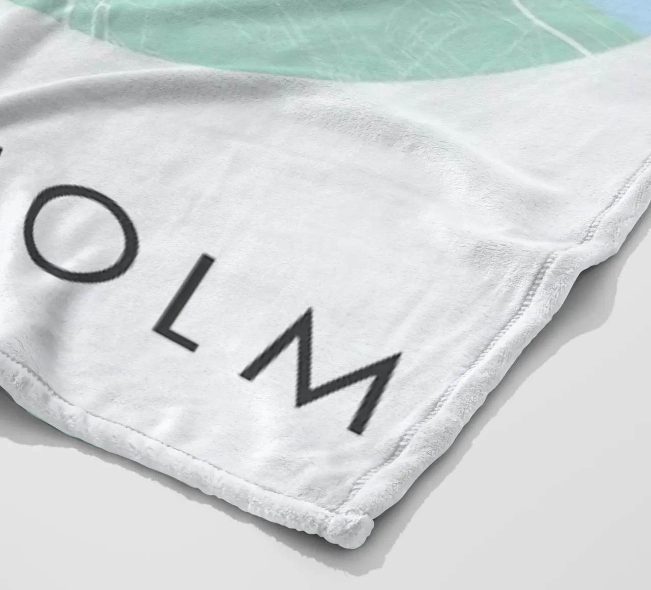 Metropolitan - Stockholm fleece blanket by Emerybloom