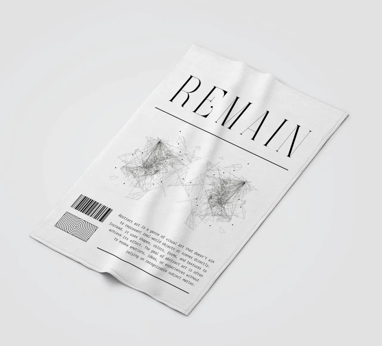 REMAIN | 01 coperta in pile da Einfach Uebel
