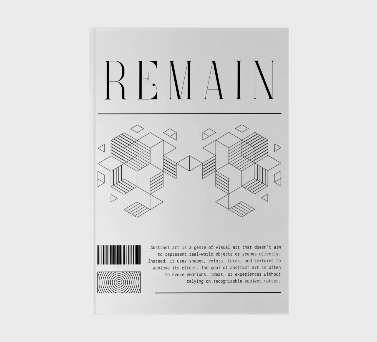 REMAIN | 02 carnet de notes de Einfach Uebel