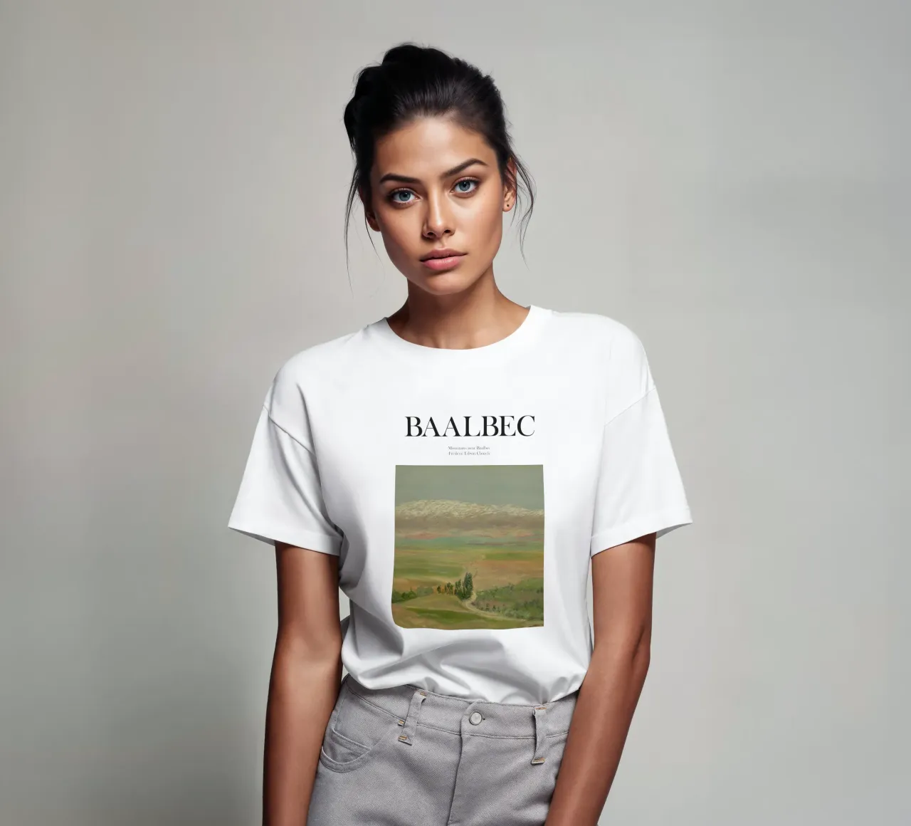 Baalbec, Libano t-shirt da Vintagrafica