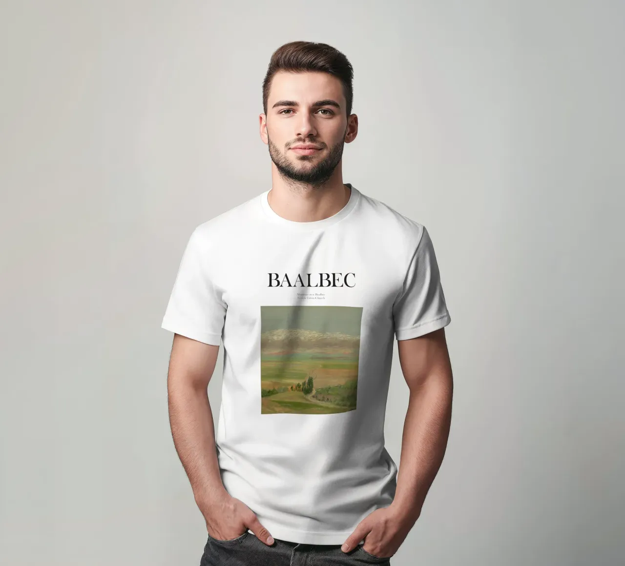 Baalbec, Libano t-shirt da Vintagrafica