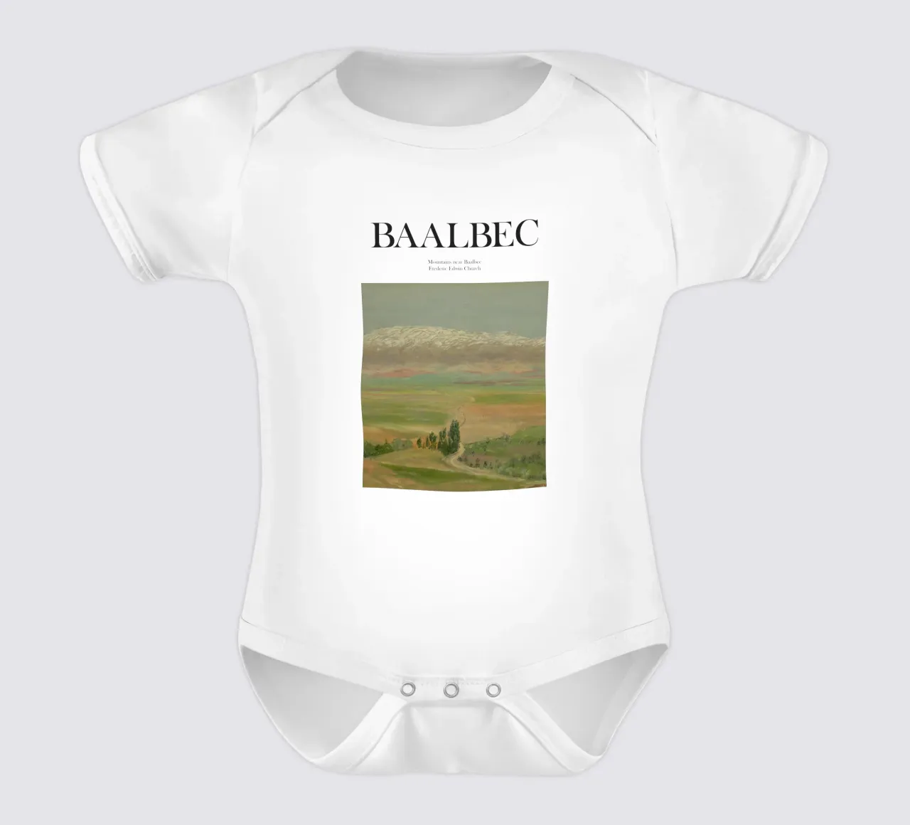 Baalbec, Libano body neonato maniche corte da Vintagrafica