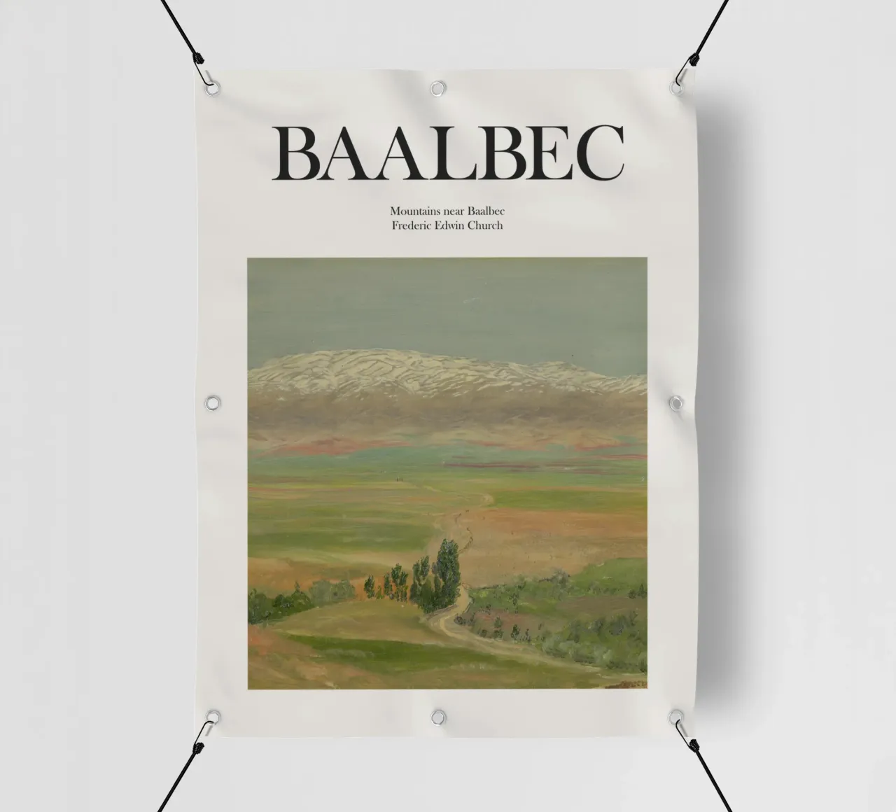 Baalbec, Libano telo in pvc da Vintagrafica