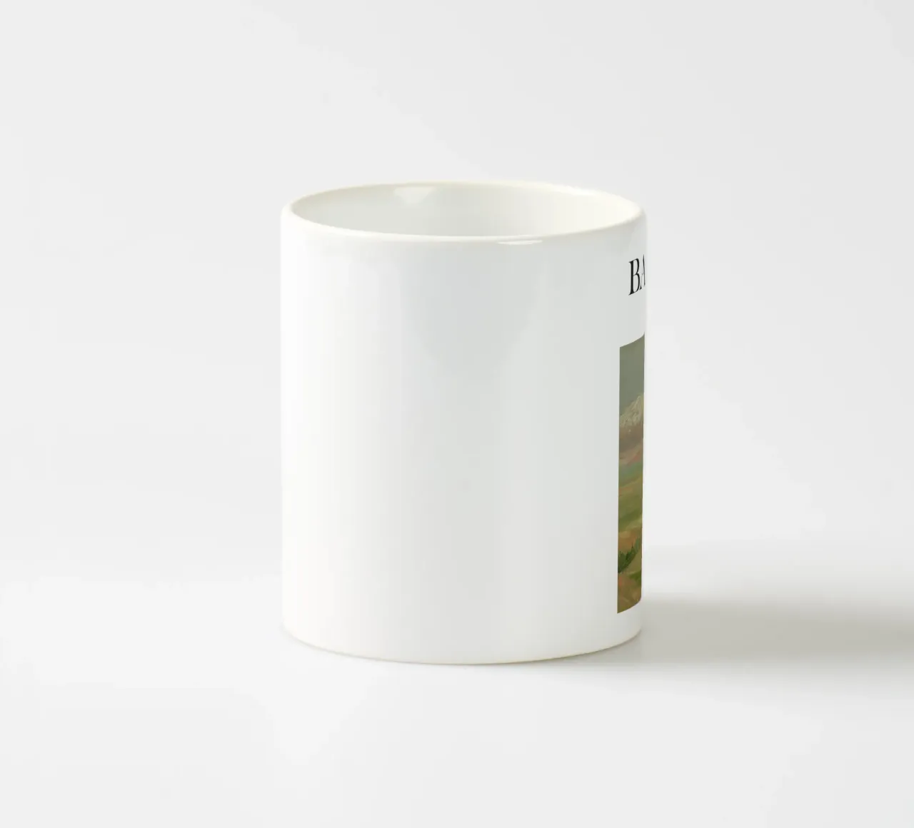Baalbec, Libano tazza in ceramica da Vintagrafica