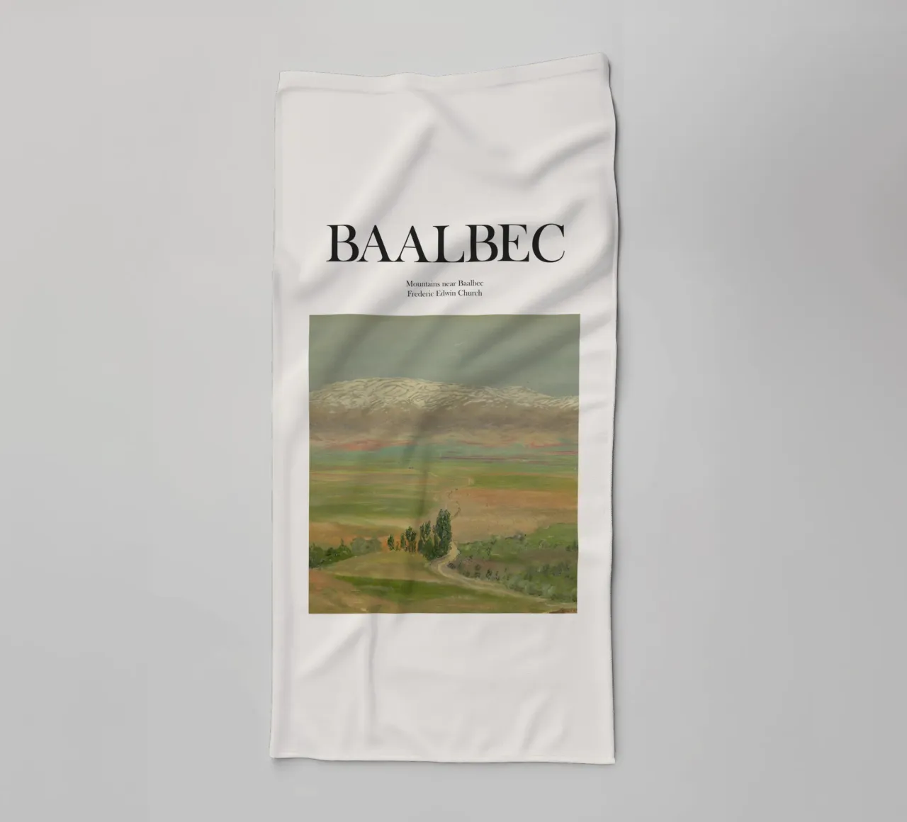 Baalbec, Libano asciugamano da bagno da Vintagrafica