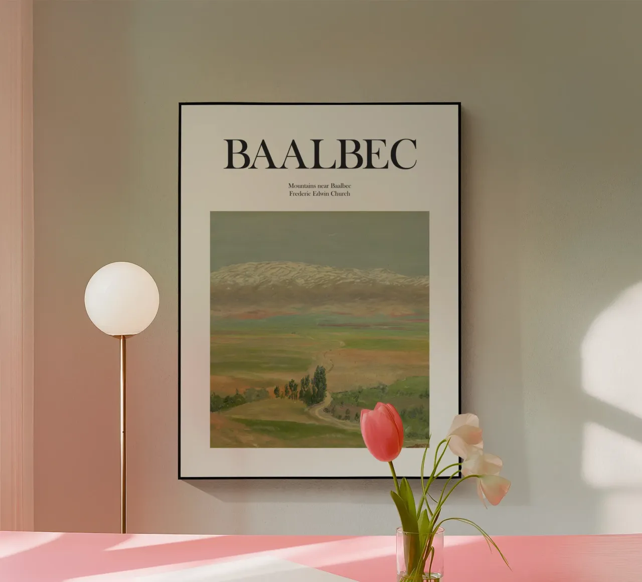 Baalbec, Libano plexiglass da Vintagrafica
